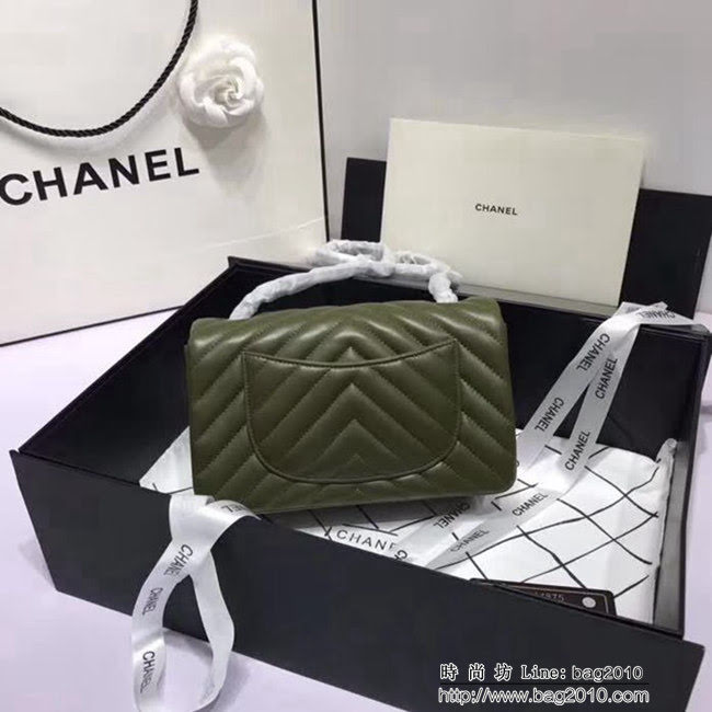 香奈兒CHANEL 升級版V線1116小羊皮肩背斜跨鏈條包 DSC1242